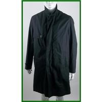 ted baker size l black trenchcoat