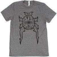 terrible one cyclops tee heather grey