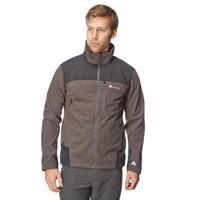 technicals mens windproof softshell jacket brown