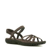 teva womens kayenta suede sandal brown brown