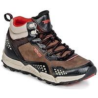 teva escapade mid boyss childrens sports trainers shoes in brown