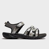 teva womens tirra iridescent sandal silver