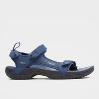 teva mens tanza leather sandal navy navy