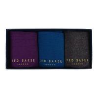 TED BAKER Dline Three Pack Of Socks
