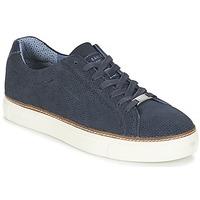ted baker klaxxn mens shoes trainers in blue
