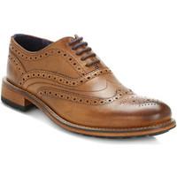 ted baker mens tan guri 8 leather brogue shoes mens smart formal shoes ...