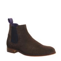 Ted Baker Camroon 4 Chelsea Boot DARK BROWN SUEDE