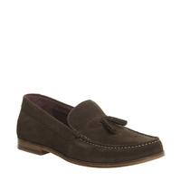 Ted Baker Dougge Tassel Loafer BROWN SUEDE