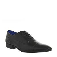 Ted Baker Umbber Toe Cap Lace Up BLACK LEATHER