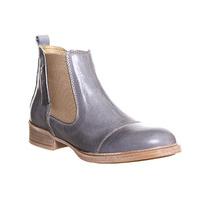 Ten Points Pandora Chelsea boots LIGHT GREY LEATHER