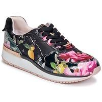 ted baker phressya 3 womens shoes trainers in multicolour