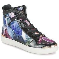 ted baker madisn womens shoes high top trainers in multicolour