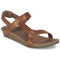 Teva YSIDRO UNIVERSAL - METALLIC women\'s Sandals in brown