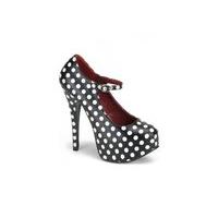 Teeze-08 Polka Dot Teeze Shoe - Size: UK 8