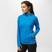 technicals womens sprint half zip hoody blue blue