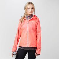 technicals womens high visibility running jacket pink