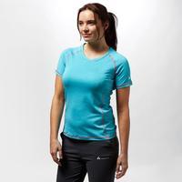 technicals womens vitality t shirt turquoise turquoise