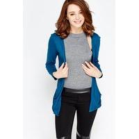 Teal Light Weight Open Cardigan