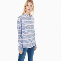 tech prep awning striped shirt nautical blue