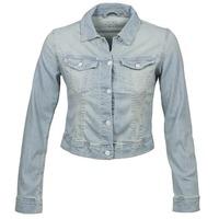 teddy smith brooklyn womens denim jacket in blue