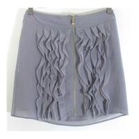 Ted Baker Size 8 Lilac Frill Detail Mini Skirt