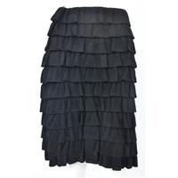 Temperly Size 10 Black Layered Skirt