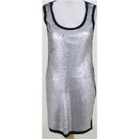 Ted Baker, size 10 silver sequined dress