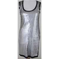 Ted Baker, size 10 silcver sequined dress