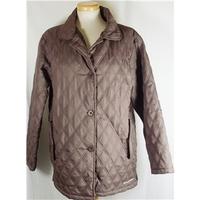 Ted Lapidus size S brown quilted jacket