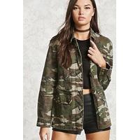 tender lovin camo print jacket