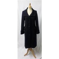 Ted Baker Size 10/12 Fully Lined Dark Blue Woolen Coat. Ted Baker - Size: 10 - Blue - Smart jacket / coat
