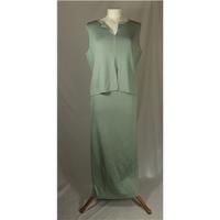 Teal Skirt Vest La Confidence - Size: M - Green - Skirt suit