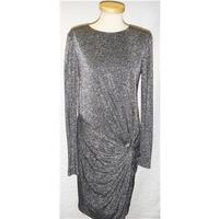 Ted Baker silver/metallic dress Ted Baker - Size: 12 - Metallics - Evening dress