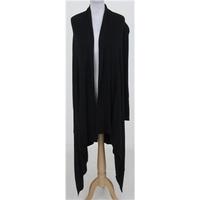 Ted Baker Size:S black knitted wrap around cardigan