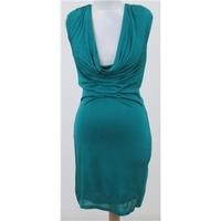 ted baker size 6 green shimmery dress