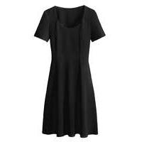 Textured Flippy Dress
