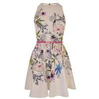 ted baker samm passion flower skater dress