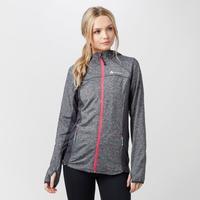 technicals womens pace hooded fleece grey