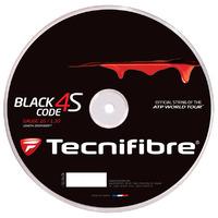 tecnifibre black code 4s tennis string reel 200m 130mm