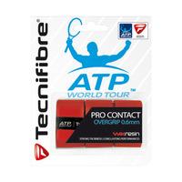 tecnifibre atp pro contact overgrip 3 pack red