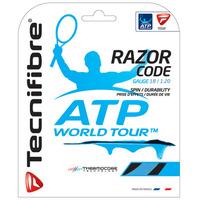 tecnifibre atp razor code tennis string set blue 120mm
