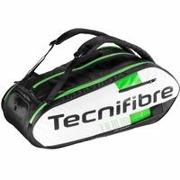 tecnifibre squash green 12 racket bag