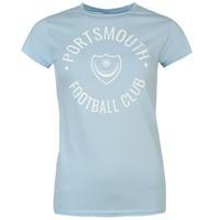 Team Pompey Graphic T Shirt Ladies