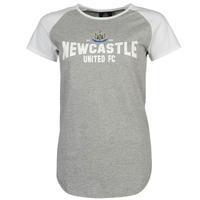 team newcastle united graphic t shirt ladies