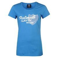 team pompey graphic t shirt ladies