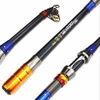 Telespin Rod / Fishing Rod Telespin Rod Aluminium / Carbon 270 MSea Fishing / Spinning / Freshwater Fishing / General Fishing / Trolling