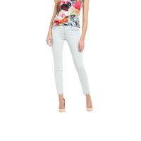 Ted Baker Skinny Pale Turn Up Denim Jeans