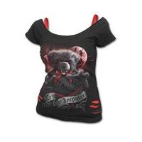 Ted the Impaler 2 In 1 Ripped Top - Size: XXL