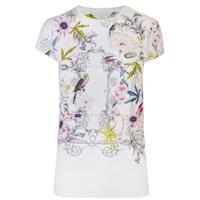 ted baker hazelto passion flower t shirt