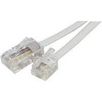 Telephone Cord Rj11 To Rj45 White- 3 M